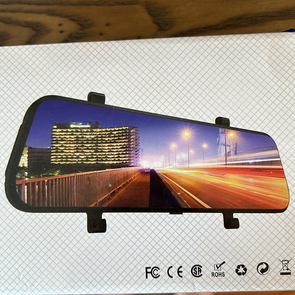 Other - Full-Size Starlight Night Vision Dash Cam Mirror | HD 170° Wide Angle | NEW